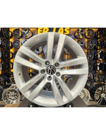 4 Adet VOLKSWAGEN ORIJINAL 8*18 5*112 ET41 57.1 SILVER JANT YENİLENMİŞ (Takım)