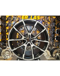 4 Adet BK-5601 9.5*19 5*112 ET44 BLACK MACK JANT YENİLENMİŞ (Takım)