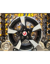 4 Adet CMS-607 7*16 5*114.3 ET45 BLACK MACK JANT YENİLENMİŞ (Takım)