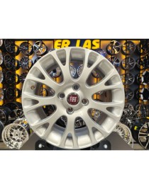 4 Adet FİAT ORIJINAL 6*15 4*98 ET43 58.1 SILVER JANT YENİLENMİŞ (Takım)