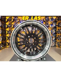 4 Adet R1-362 6.5*15 4*100/108 ET39 BLACK MACK JANT YENİLENMİŞ (Takım)
