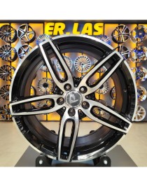 2 Adet BK-5434 9*19 5*112 ET45 66,56 BLACK MACK JANT (Takım)