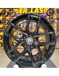 2 Adet BK-1012 8*18 5*114,3 ET50 64,1 BLACK JANT (Takım)