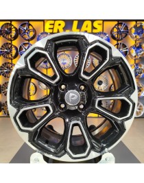 4 Adet BK-1136 7*17 4*108 ET37,5 63,4 BLACK MACHINED JANT (Takım)
