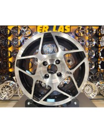 4 Adet BK-940 7*15 4*108 ET20 65,1 BLACK MACK JANT (Takım)