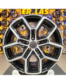 4 Adet DY-946 7*16 5*98 ET39 58,1 BLACK MACK JANT (Takım)
