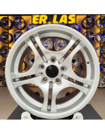 2 Adet RCR-300 8,5*17 5*120 ET50 72,6 SILVER JANT (Takım)