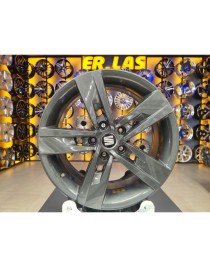 4 Adet SEAT ORIJINAL 7*17 5*112 ET49 57.1 FÜME JANT REVİZE EDİLMİŞ (Takım)