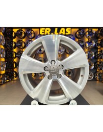 4 Adet AUDİ ORIJINAL 7.5*17 5*112 ET43 57.1 SILVER JANT REVİZE EDİLMİŞ (Takım)