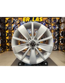4 Adet VOLKSWAGEN ORIJINAL 7*16 5*112 ET44 57.1 SILVER REVİZE EDİLMİŞ (Takım)
