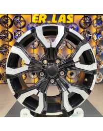 4 Adet SONIC 1099 6.5*16 4*100 ET35 67.1 BLACK MACK JANT (Takım)