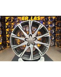 4 Adet AUDİ ORIJINAL 7.5*17 5*112 ET33 57.1 GUN MACK JANT REVİZE EDİLMİŞ (Takım)
