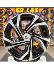 4 Adet BK-5762 6*14 4*100 ET35 60.1 BLACK MACK JANT (Takım)