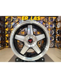 4 Adet DMT 7*15 4*100/114.3 ET38 BLACK MACK JANT REVİZE EDİLMİŞ (Takım)