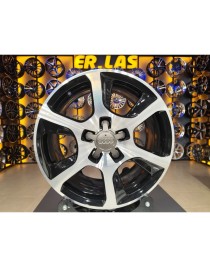4 Adet AUDİ ORIJINAL 7.5*16 5*112 ET45 57.1 BLACK MACK JANT REVİZE EDİLMİŞ (Takım)