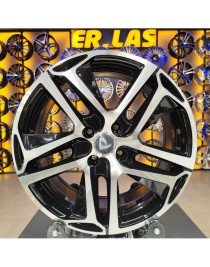 4 Adet BK-5516 7.5*17 4*108 ET28 65.1 BLACK MACK JANT (Takım)