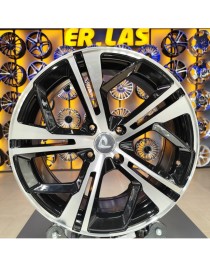 4 Adet BKY-1206 7*17 4*108 ET28 65.1 BLACK MACK JANT (Takım)