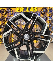 4 Adet BKY-1243 7.5*18 5*112 ET45 57.1 BLACK MACK JANT (Takım)