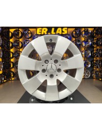 4 Adet MERCEDES ORIJINAL 7*16 5*112 ET53 66.6 SILVER JANT REVİZE EDİLMİŞ (Takım)