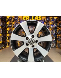 4 Adet VOLKSWAGEN ORIJINAL 6.5*16 5*112 ET33 57.1 BLACK MACK JANT REVİZE EDİLMİŞ (Takım)