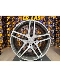 4 Adet MERCEDES ORIJINAL 8.5*18 5*112 ET40 66.6 GUN MACK JANT REVİZE EDİLMİŞ (Takım)