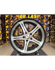 4 Adet KONİG-296 7.5*17 5*108 ET40 73.1 BLACK MACK JANT REVİZE EDİLMİŞ (Takım)