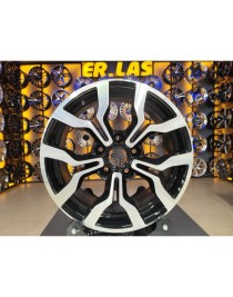 4 Adet SATO-427 7*16 5*112 ET45 BLACK MACK JANT REVİZE EDİLMİŞ (Takım)