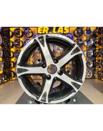 4 Adet SATO-516 6.5*15 4*108 ET35 BLACK MACK JANT REVİZE EDİLMİŞ (Takım)