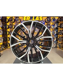 4 Adet R1-329 8.5*19 5*120 ET30 BLACK MACK JANT REVİZE EDİLMİŞ (Takım)