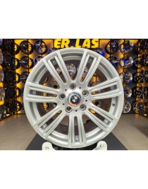 4 Adet BMW ORIJINAL 8*17 5*120 ET53 72.6 SILVER JANT REVİZE EDİLMİŞ (Takım)