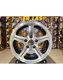 4 Adet SATO-6987 6.5*15 5*112 ET35 BLACK MACK JANT REVİZE EDİLMİŞ (Takım)