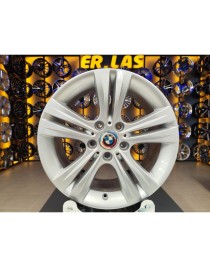 4 Adet BMW ORIJINAL 7.5*17 5*120 ET37 72.6 SILVER JANT REVİZE EDİLMİŞ (Takım)