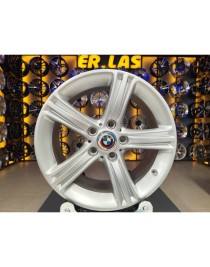 4 Adet BMW ORIJINAL 7.5*17 5*120 ET37 72.6 SILVER JANT REVİZE EDİLMİŞ (Takım)