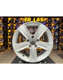 4 Adet VOLKSWAGEN ORIJINAL 6.5*16 5*112 ET46 57.1 SILVER JANT REVİZE EDİLMİŞ (Takım)