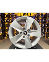 4 Adet SKODA ORIJINAL 7*16 5*112 ET45 57.1 SILVER JANT REVİZE EDİLMİŞ (Takım)