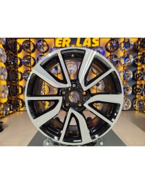 4 Adet NİSSAN ORIJINAL 7*17 5*114.3 ET40 66.1 BLACK MACK JANT REVİZE EDİLMİŞ (Takım)