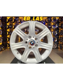 4 Adet BMW ORIJINAL 7*16 5*120 ET40 72.6 SILVER JANT REVİZE EDİLMİŞ (Takım)