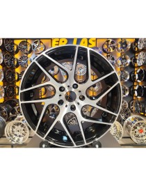 4 Adet SATO-351 8.5*18 5*120 ET35 BLACK MACK JANT REVİZE EDİLMİŞ (Takım)