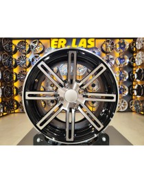 4 Adet PRO-48023 6*14 4*100 ET28 73.1 BLACK MACHINED JANT (Takım)